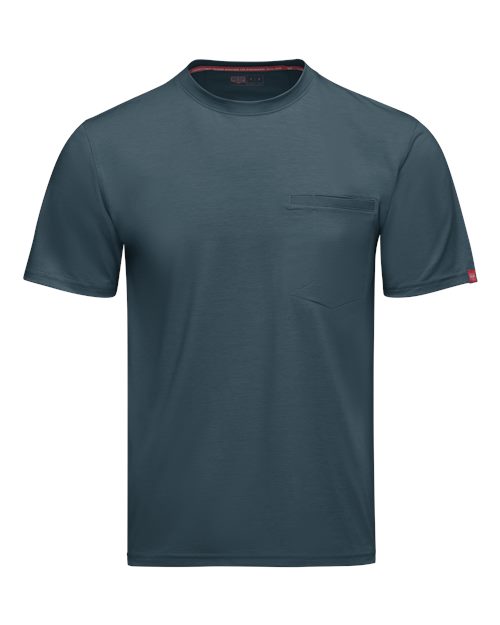 Men's Cooling Pocket T-Shirt Arctic front view for custom printing