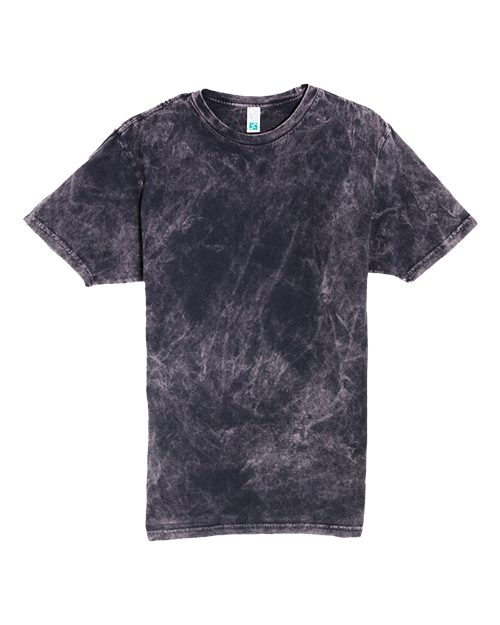 Vintage T-Shirt Cloud Black front view for custom printing