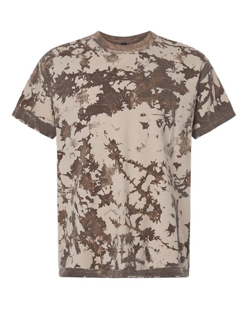 Unisex Iced T-Shirt Iced Beige front view for custom printing