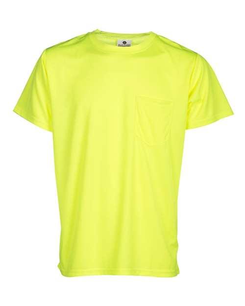 Unisex T-Shirt Lime front view for custom printing