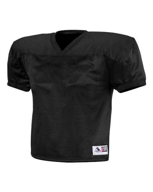 Youth Dash Practice Jersey Black front view for custom printing