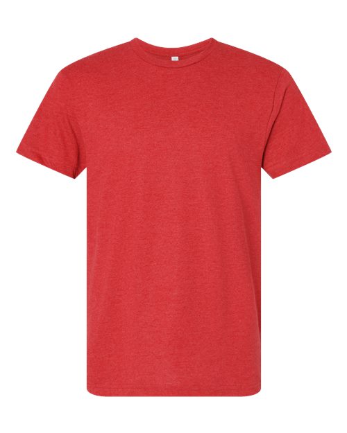 Unisex Fine Jersey Tee — Liquidation Vintage Red front catalog view