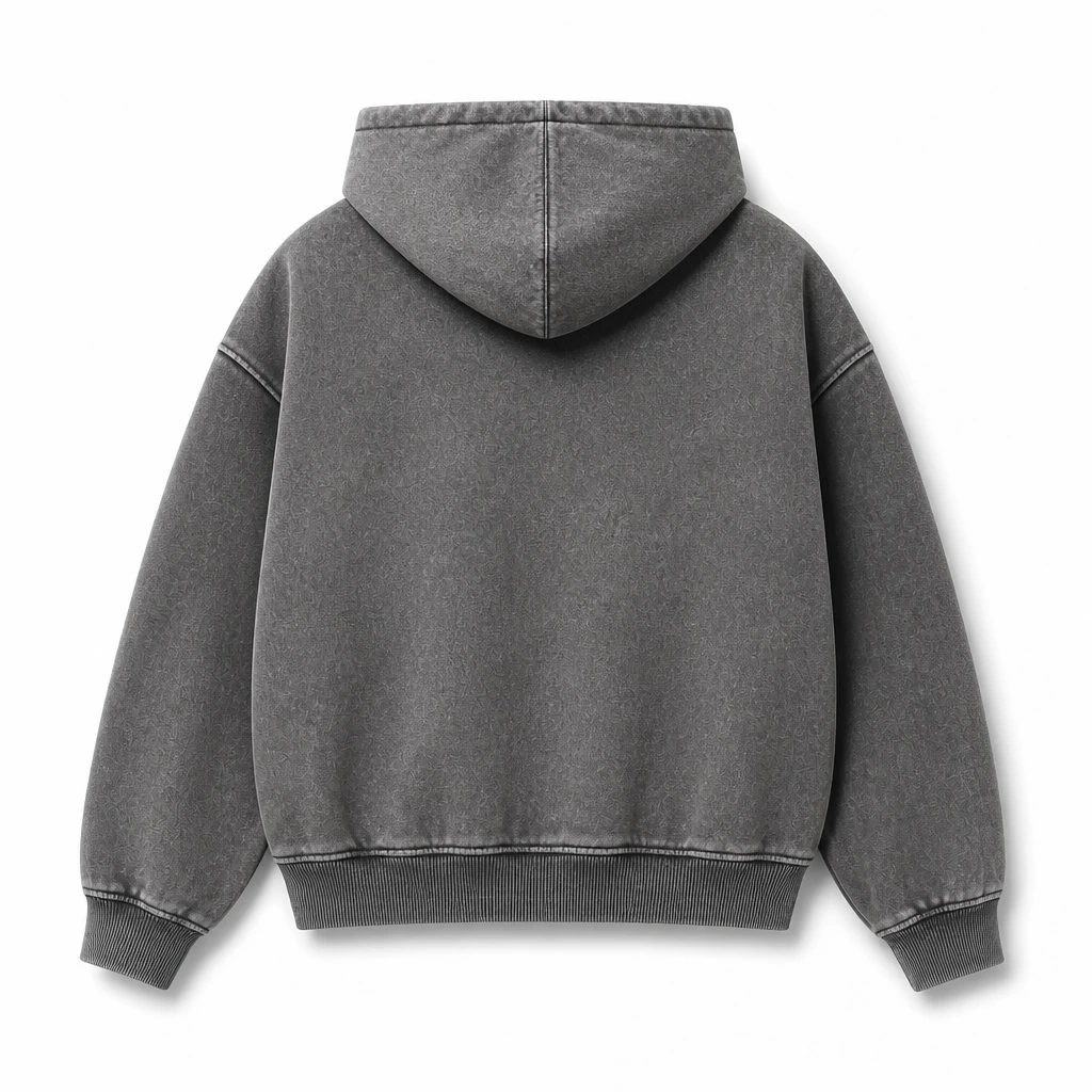 Custom The Reserve Collection BH605 Crystal Wash Zipper Hoodie Printing ...