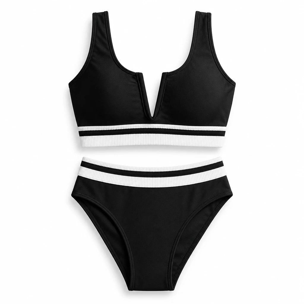 The Reserve Collection BH4114 2-Piece Sporty Bikini Default front view for custom printing
