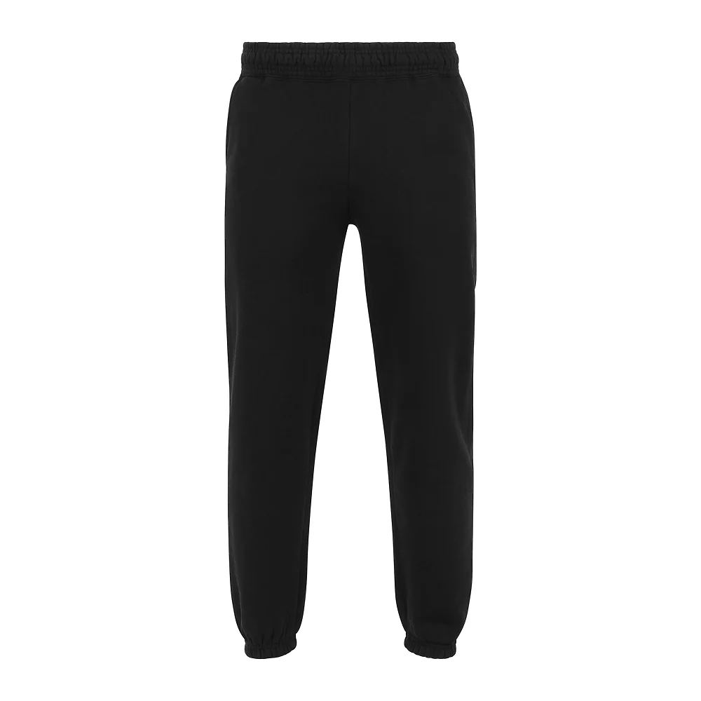 The Reserve Collection 8004 Ultra Heavy Sweatpants Black front view for custom printing