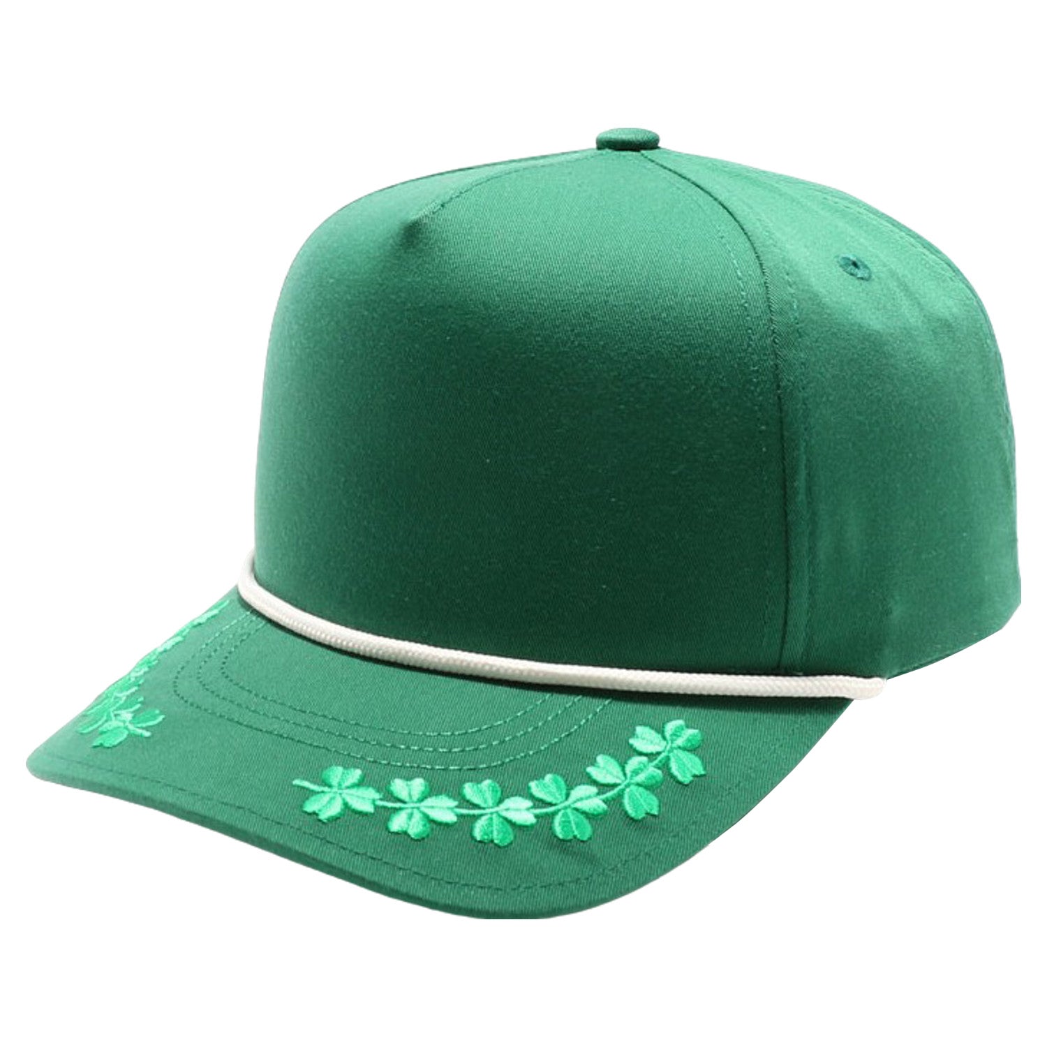 5 Panel Irish GREEN front view for custom printing