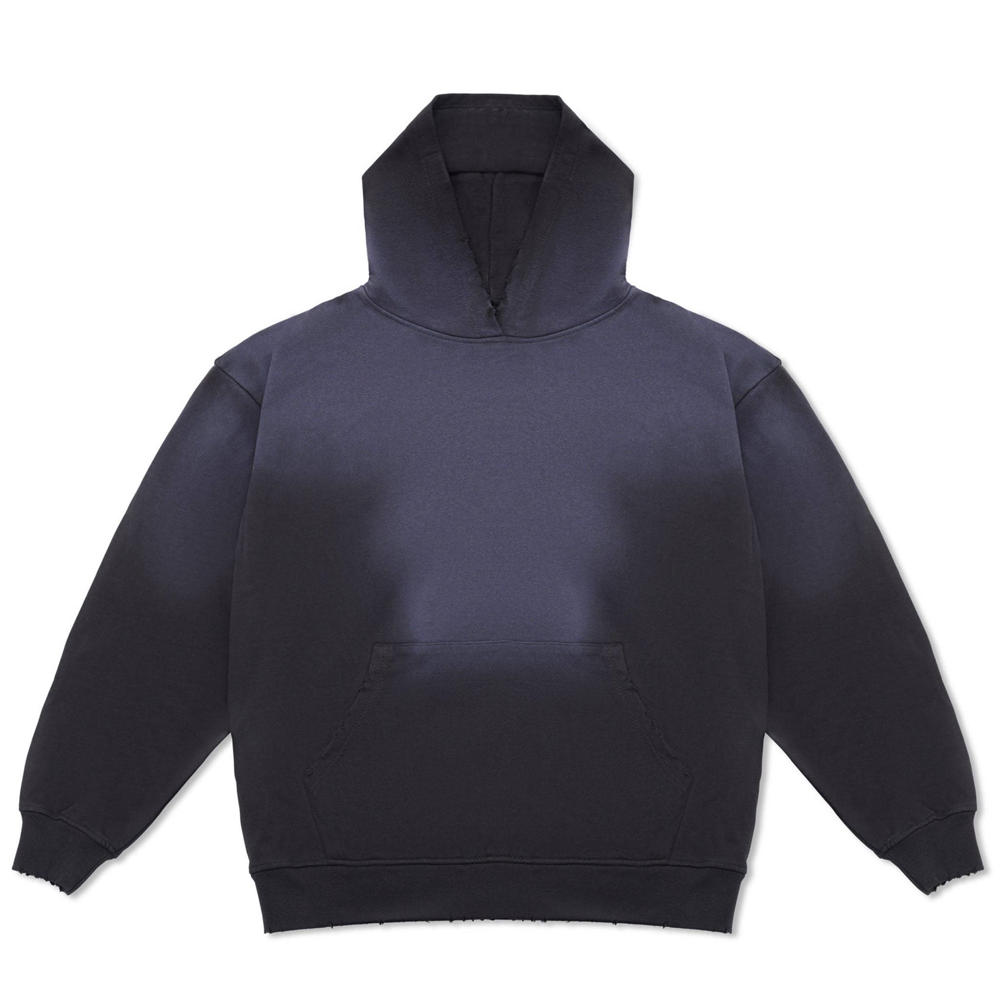 SPECIAL HOODIE 14oz Potassium Black front view for custom printing