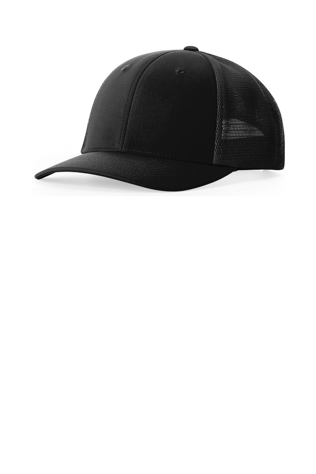 Hood River Black front view for custom printing