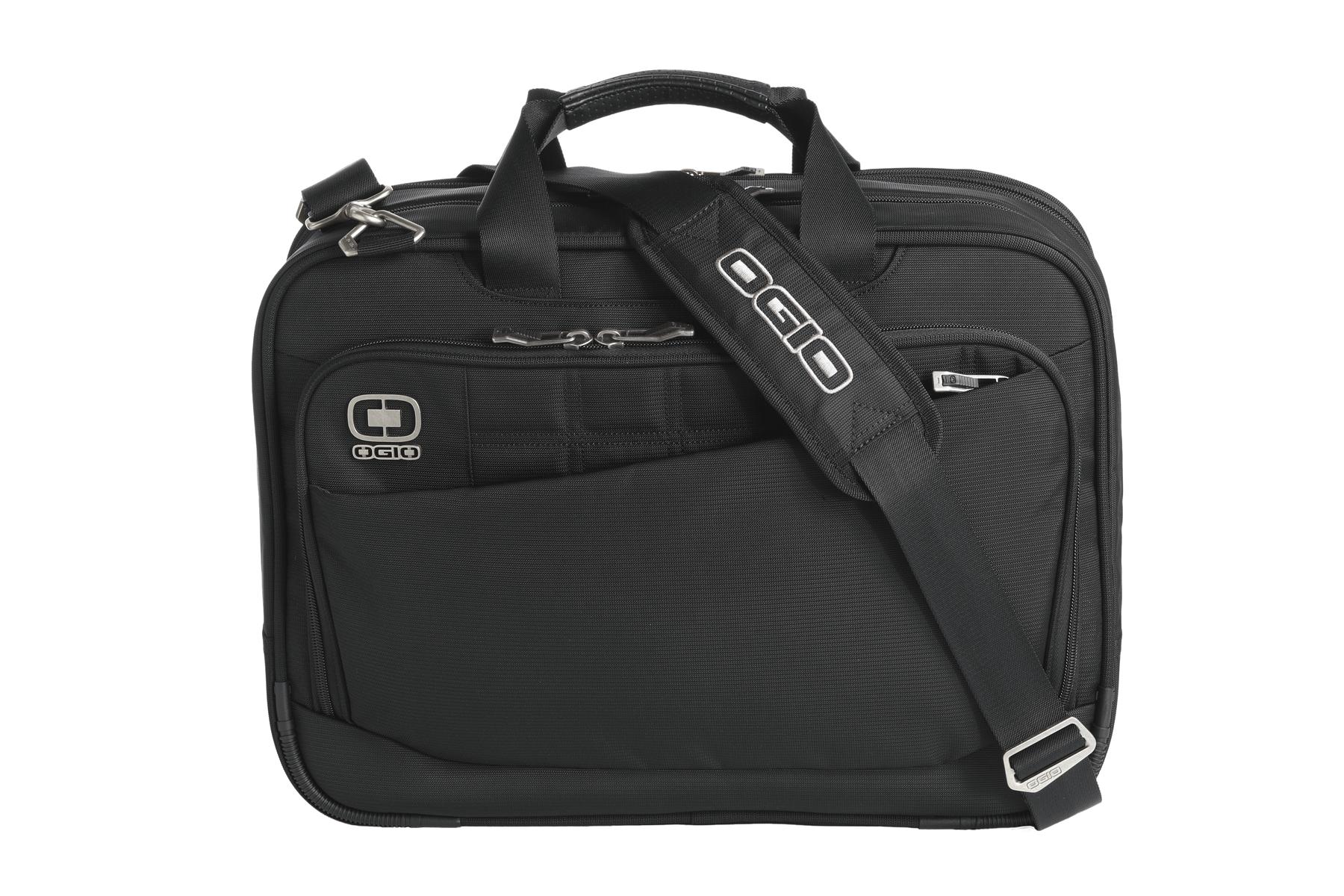 Element Messenger Black front view for custom printing
