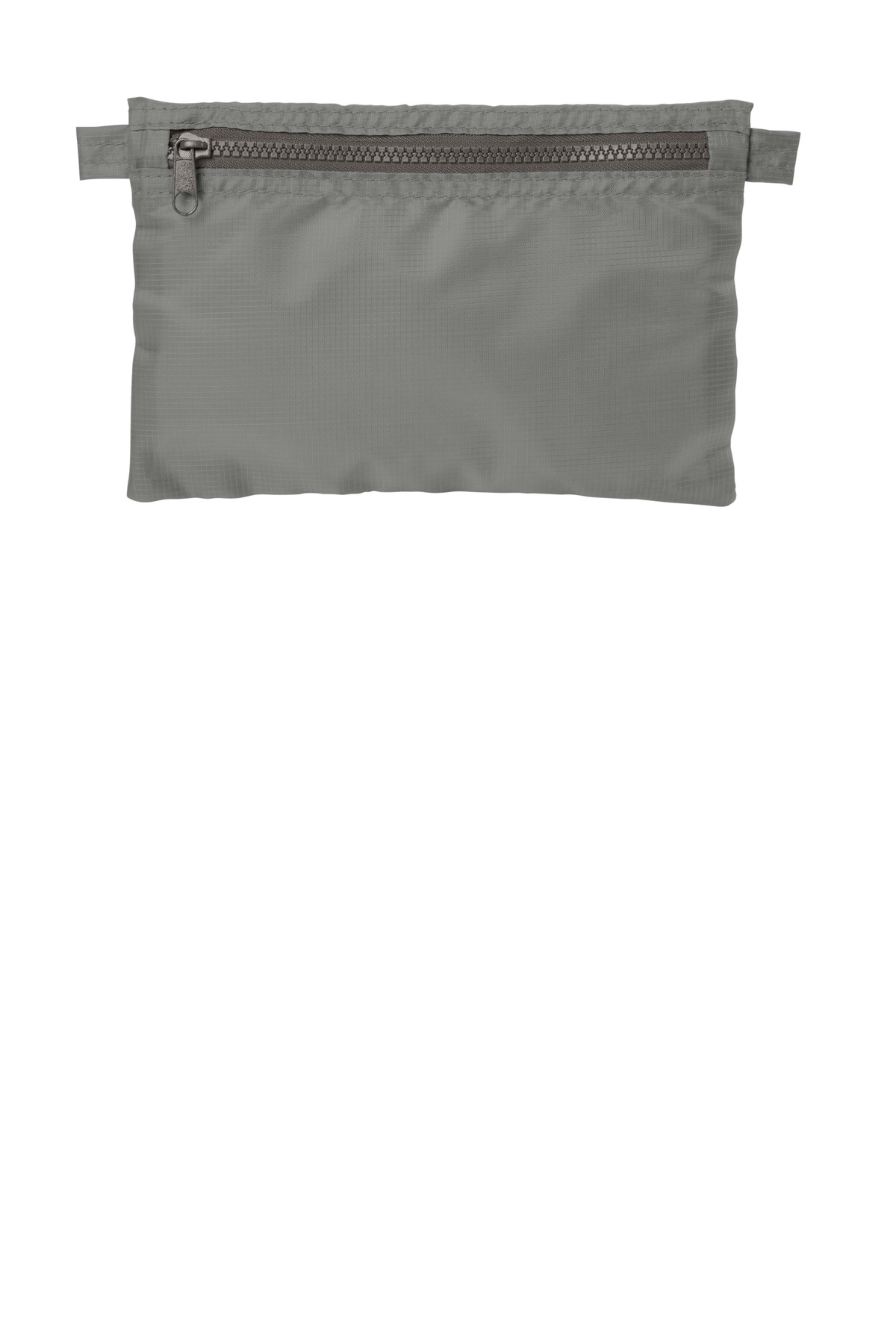 Stash Pouch (5-Pack) Gusty Grey/ Deep Smoke front view for custom printing