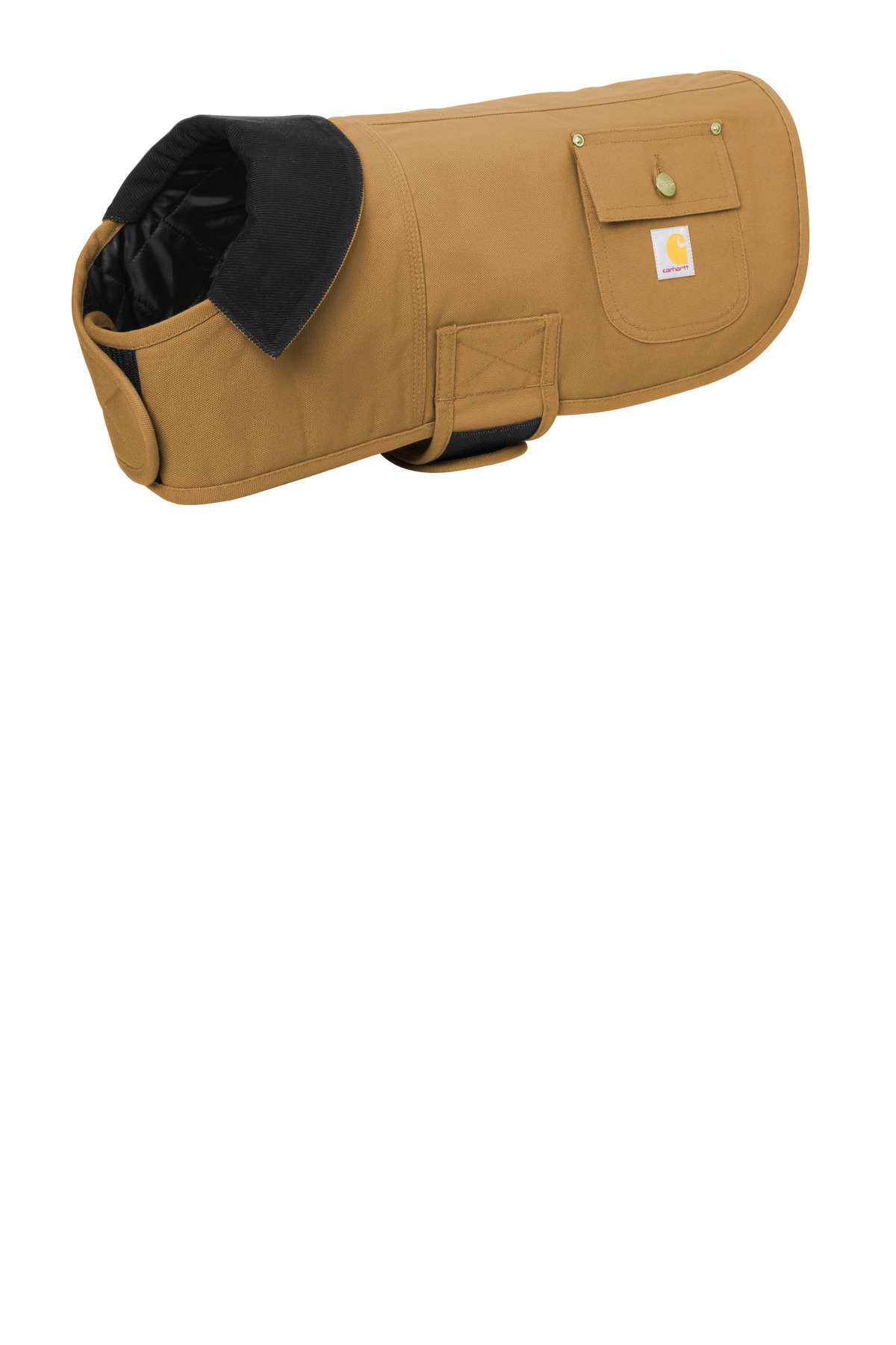 Dog Chore Coat Carhartt Brown front view for custom printing