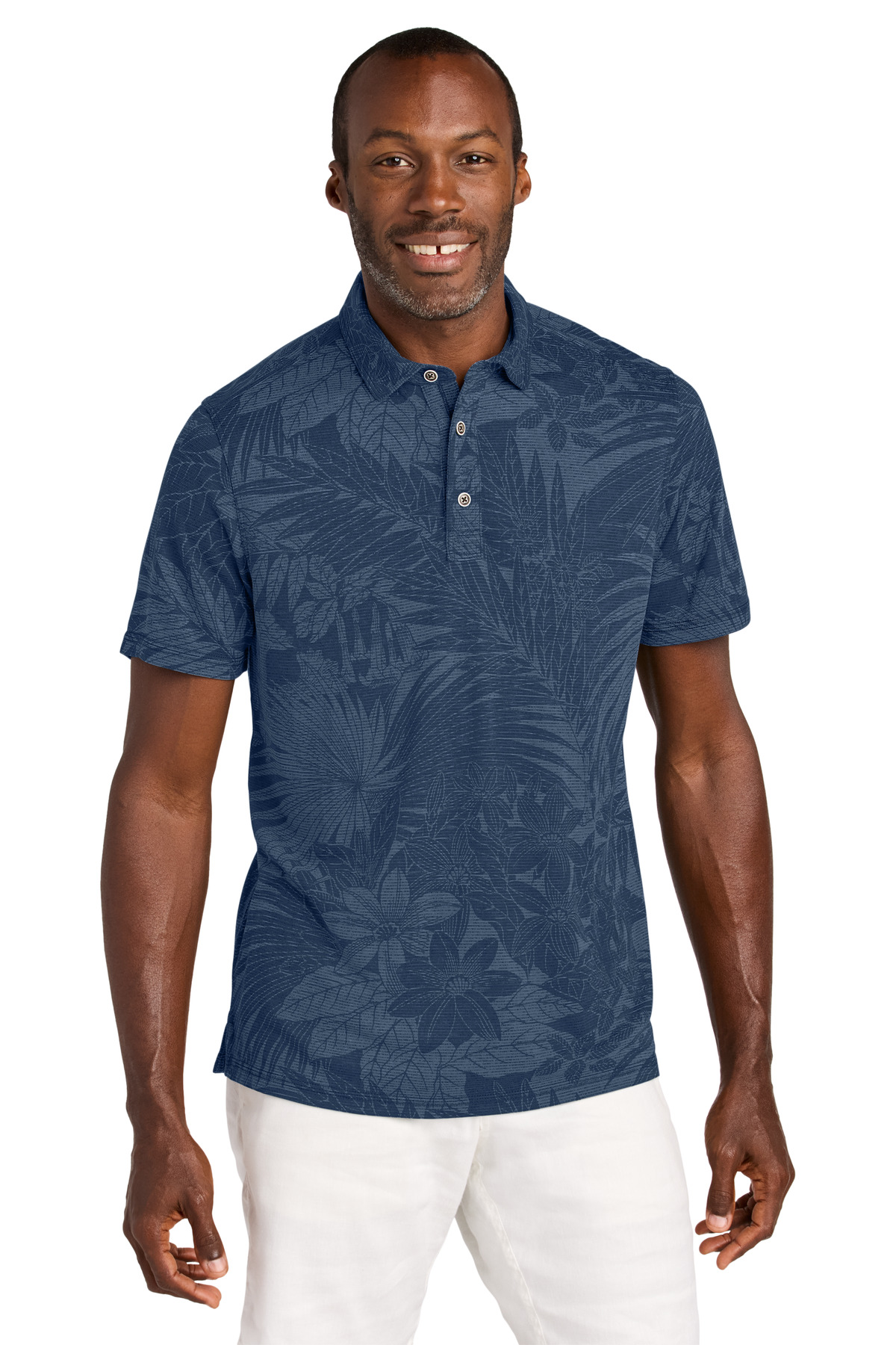Santiago Paradise Polo Blue Note front view for custom printing
